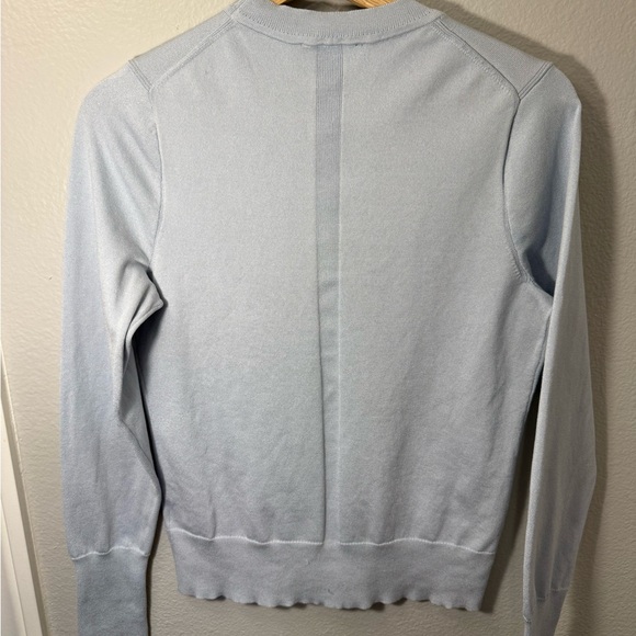 Express Women's Crewneck Sweater in Light Blue - Picture 3 of 7